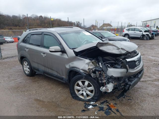 kia sorento 2011 5xyktda22bg145626