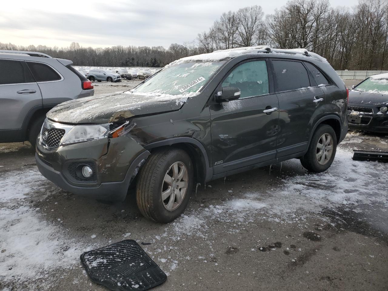 kia sorento 2012 5xyktda61cg229487