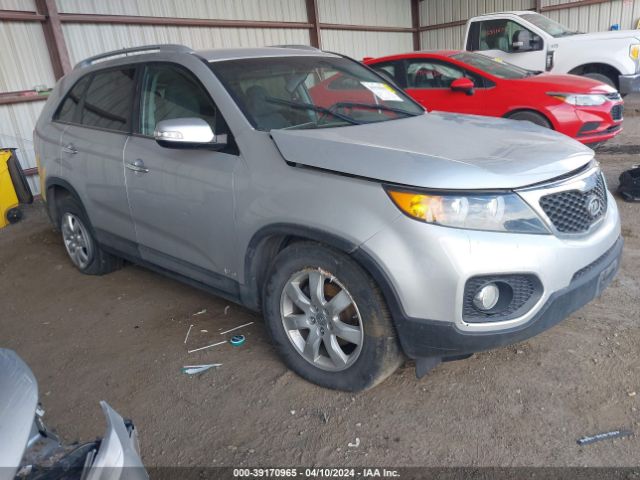 kia sorento 2013 5xyktda66dg355569