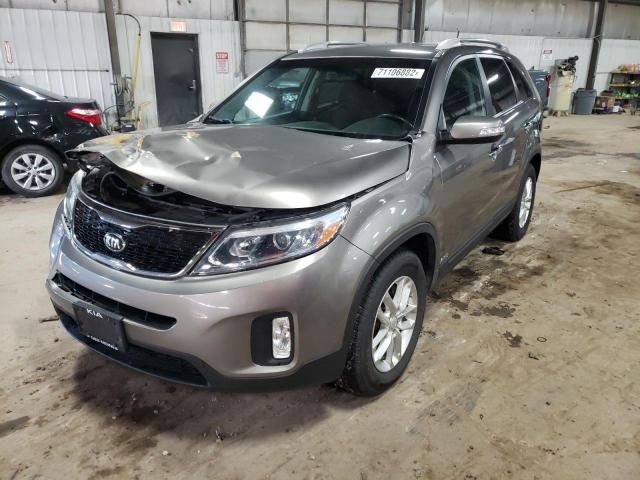 kia sorento lx 2015 5xyktda70fg610194