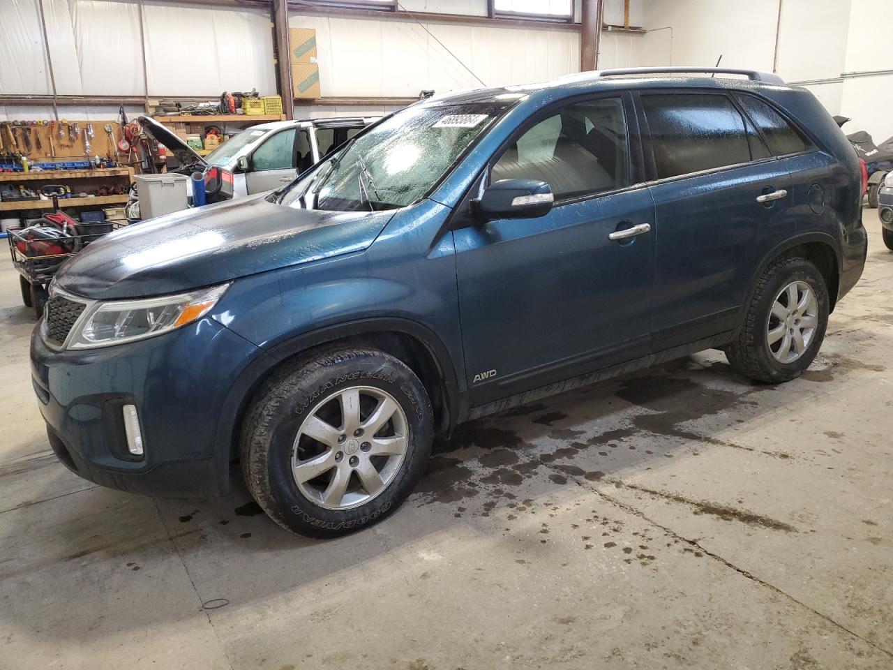 kia sorento 2014 5xyktda71eg457503