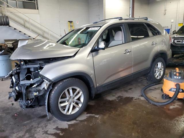 kia sorento lx 2014 5xyktda72eg498416