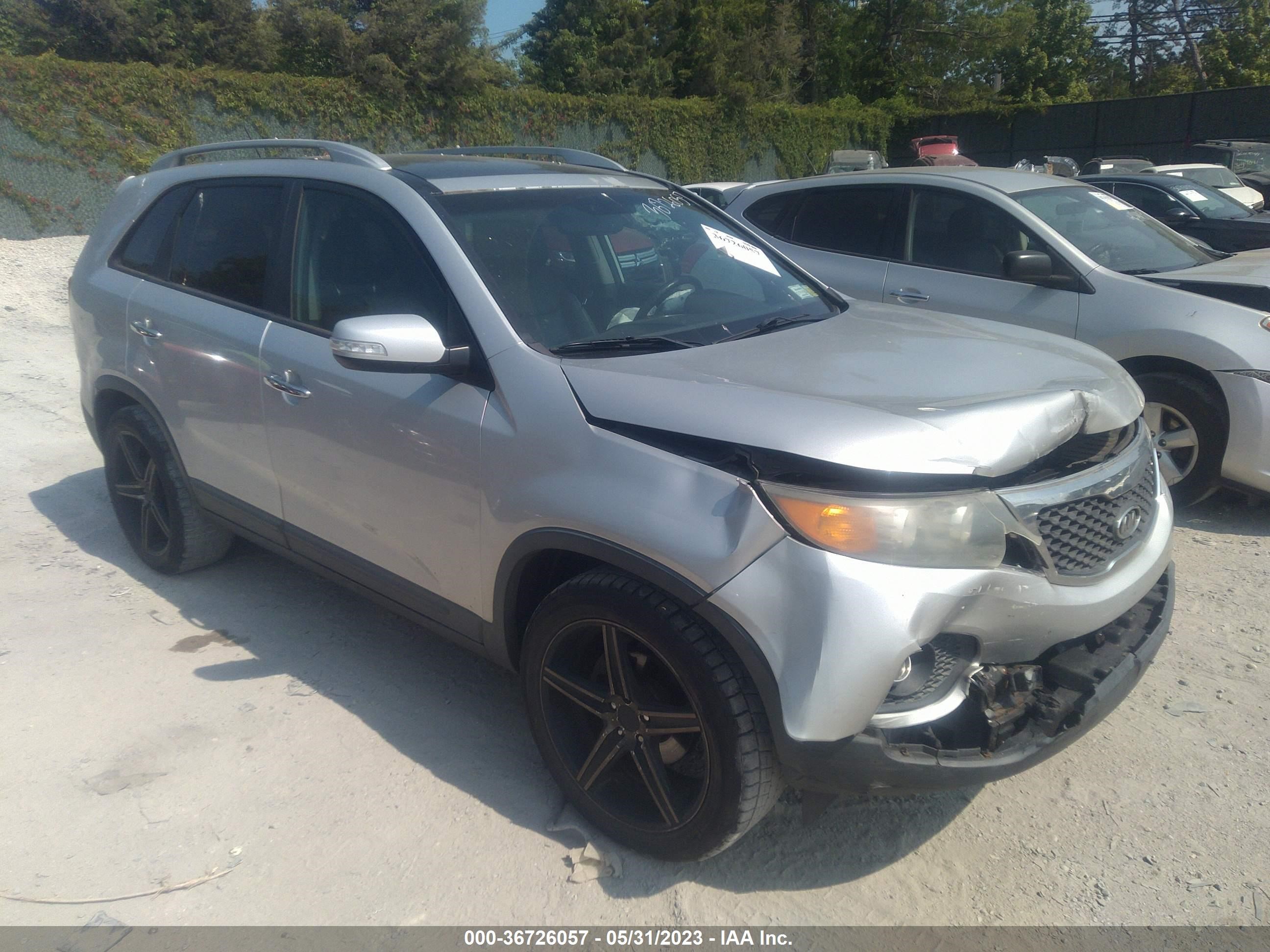 kia sorento 2011 5xyku4a23bg053664