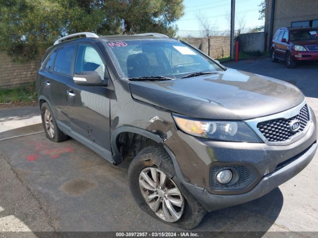 kia sorento 2011 5xyku4a23bg136267