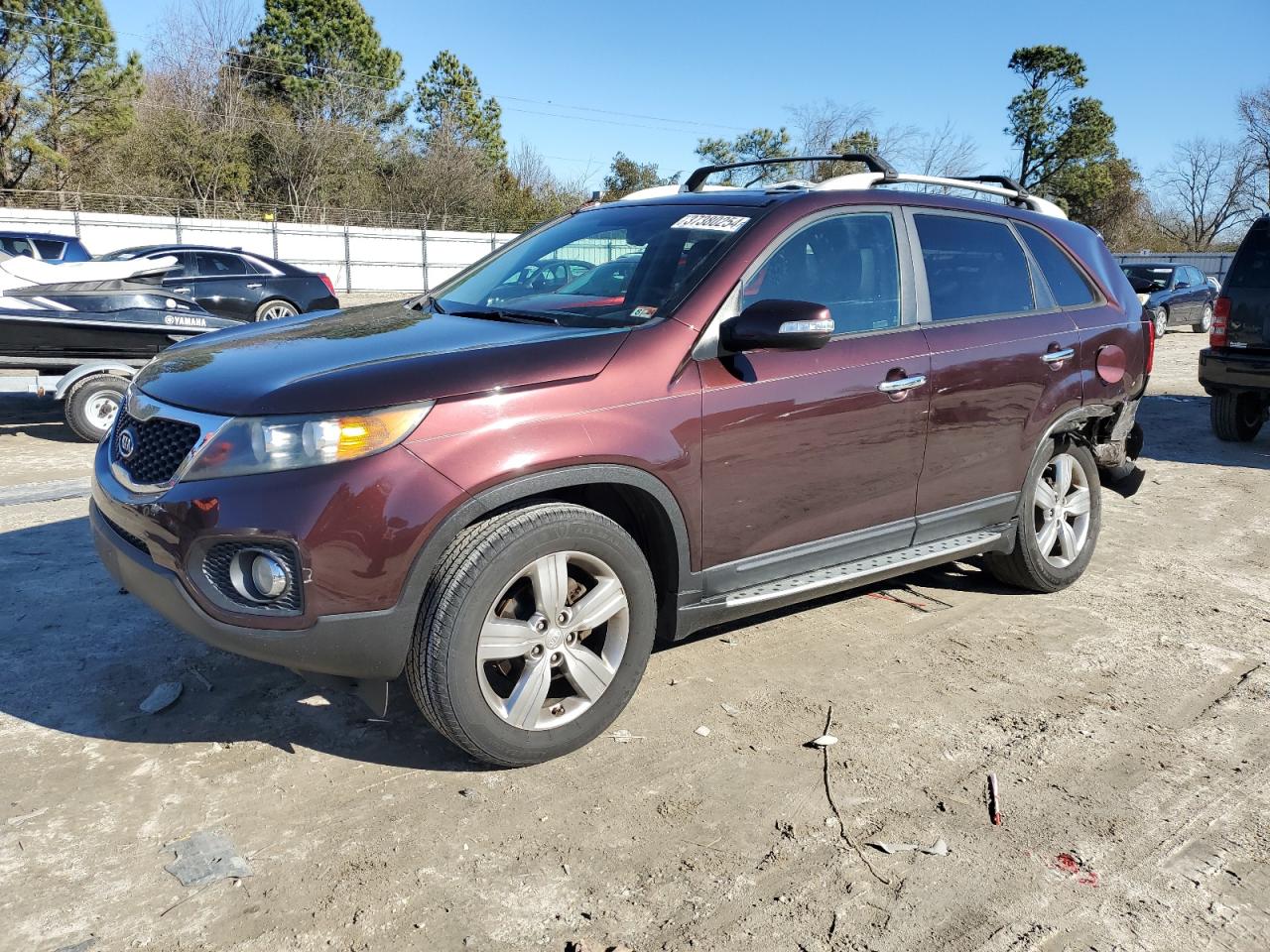 kia sorento 2012 5xyku4a25cg299116