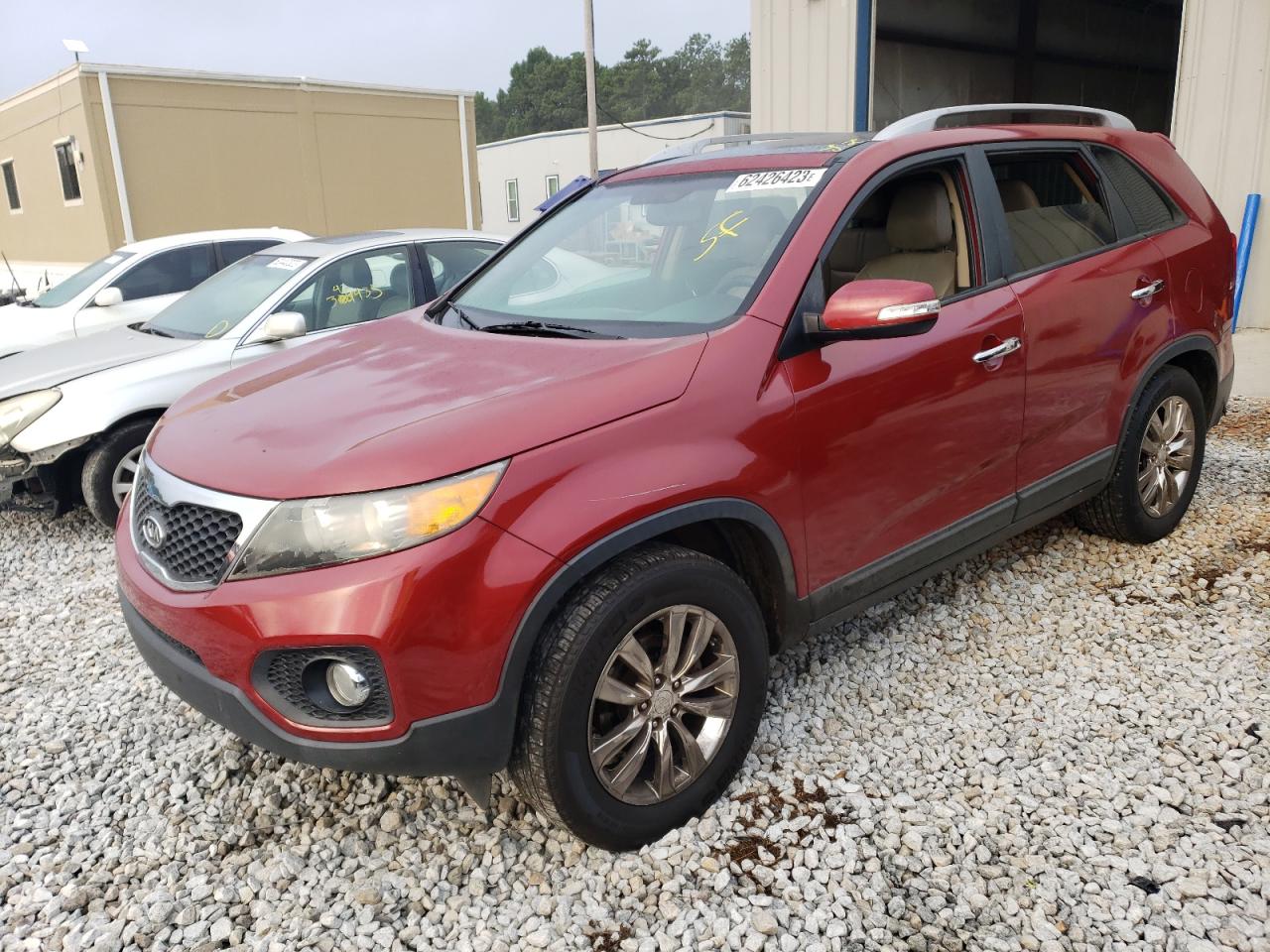 kia sorento 2011 5xyku4a27bg036981