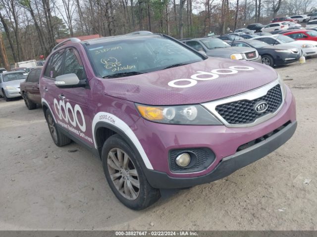 kia sorento 2011 5xyku4a27bg038780