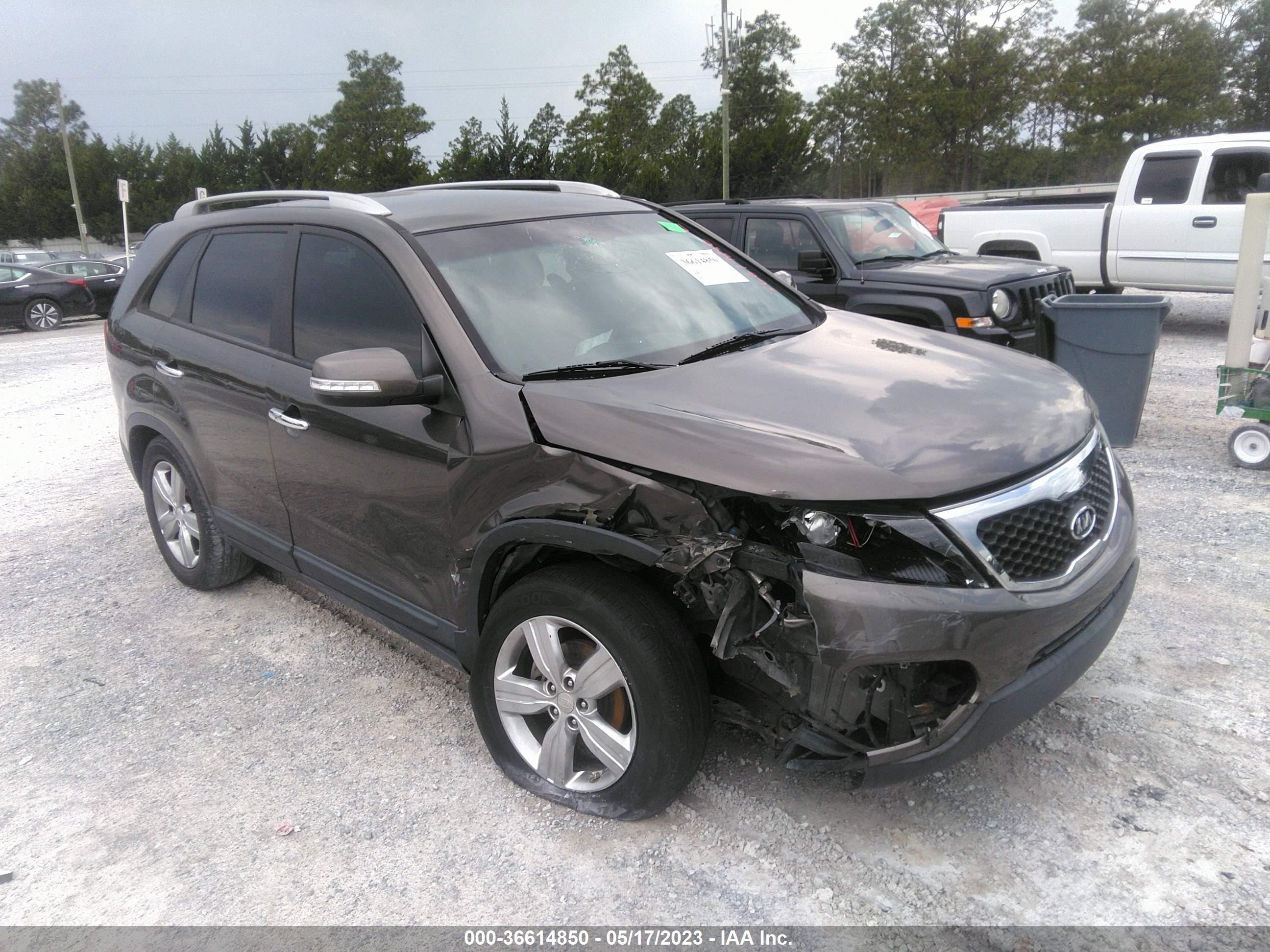 kia sorento 2013 5xyku4a66dg331835