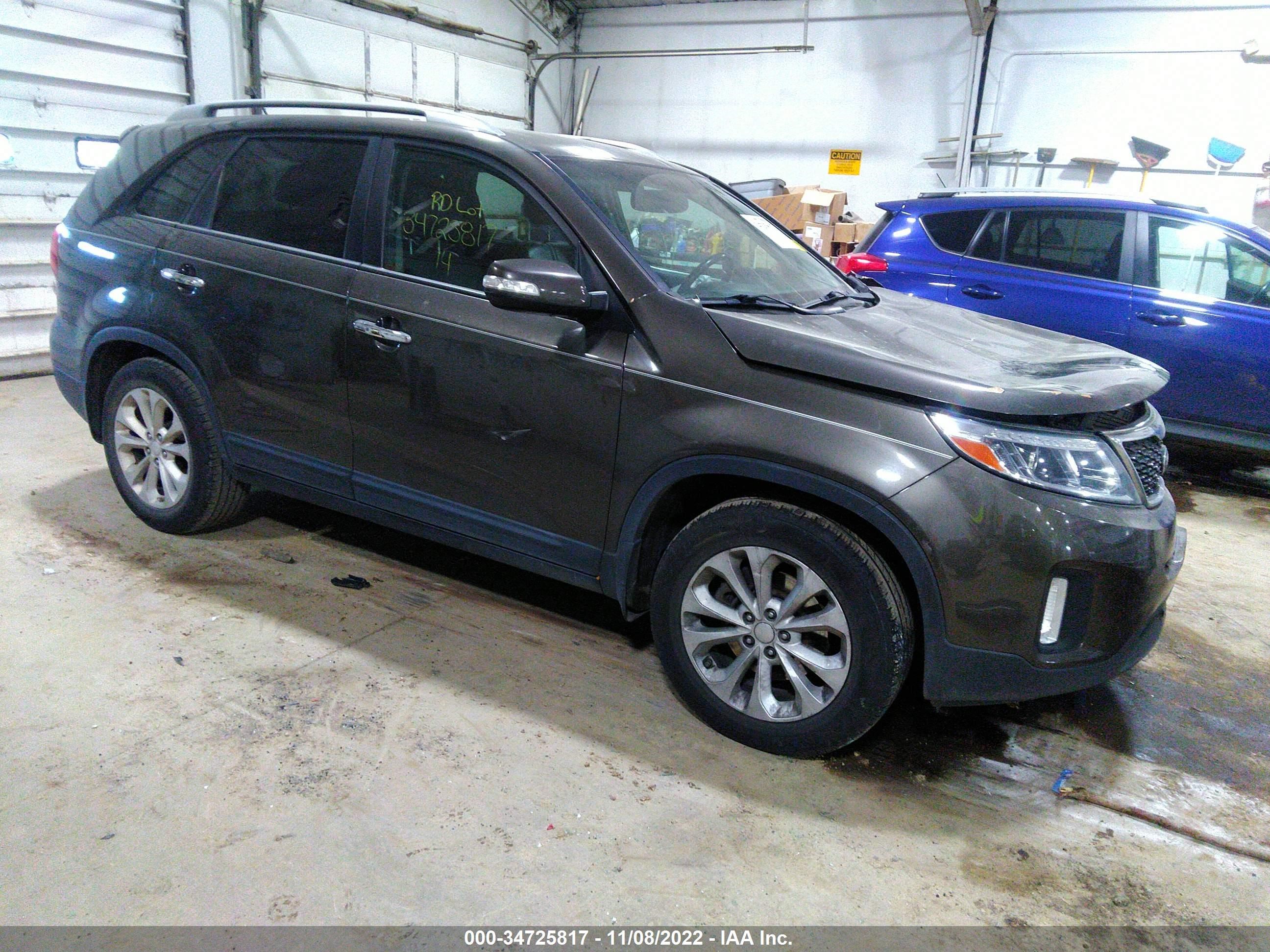 kia sorento 2014 5xyku4a72eg534022