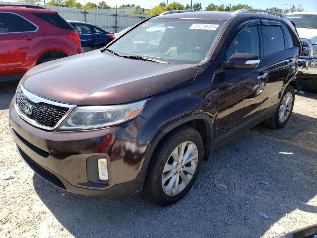 kia sorento ex 2014 5xyku4a75eg515612