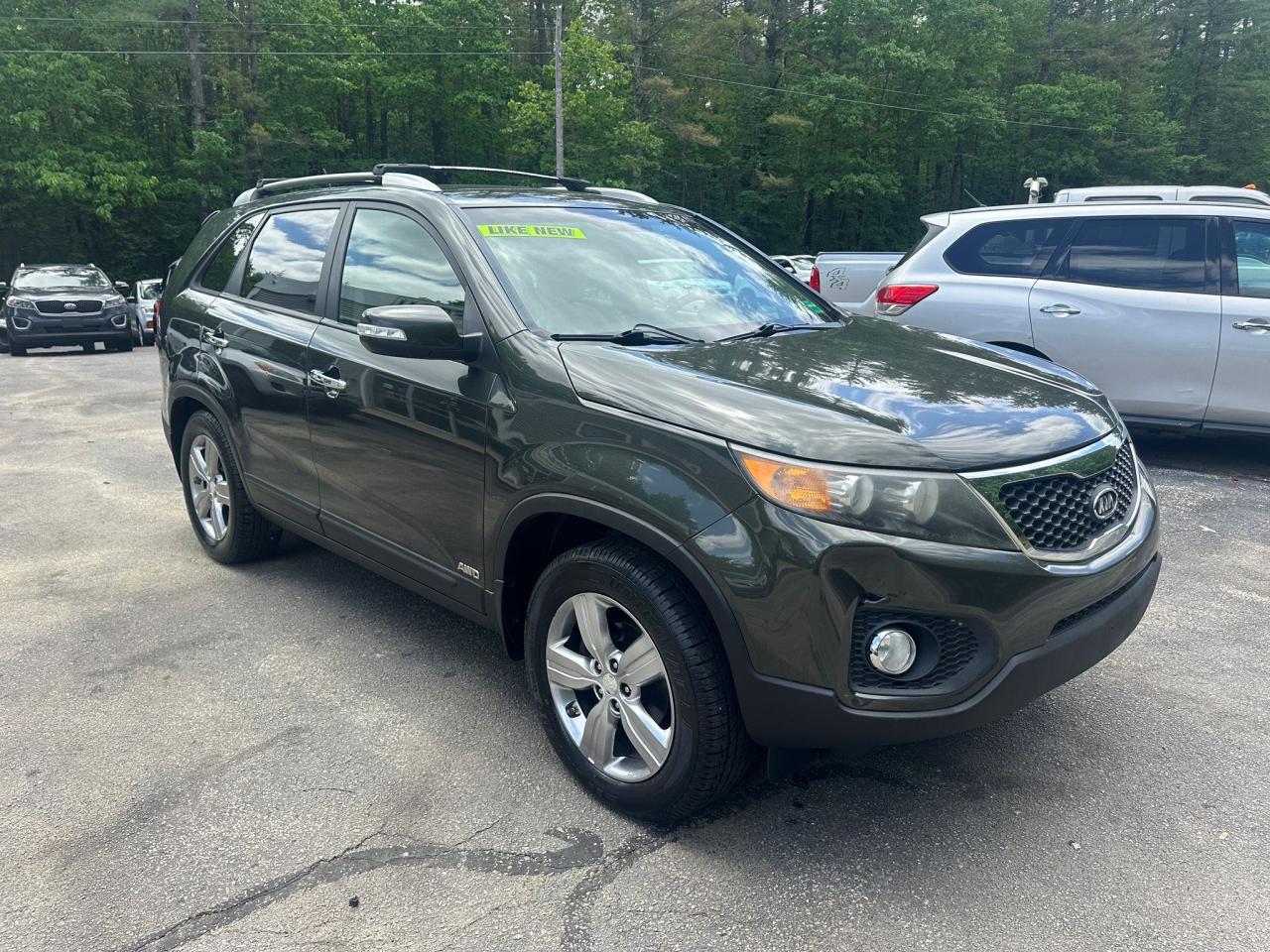 kia sorento 2013 5xykuca65dg318634