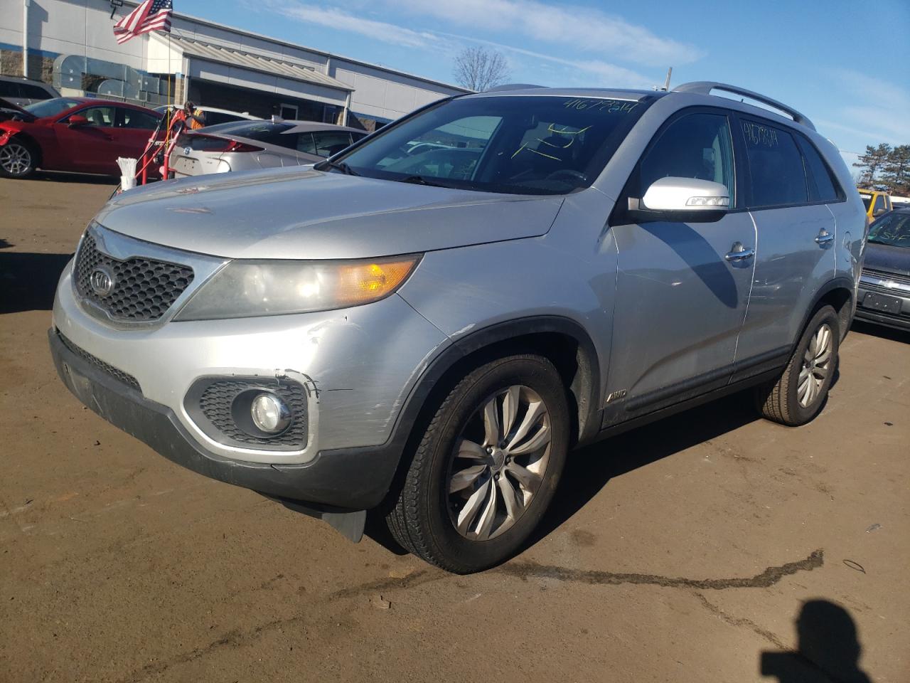 kia sorento 2011 5xykuda25bg052595