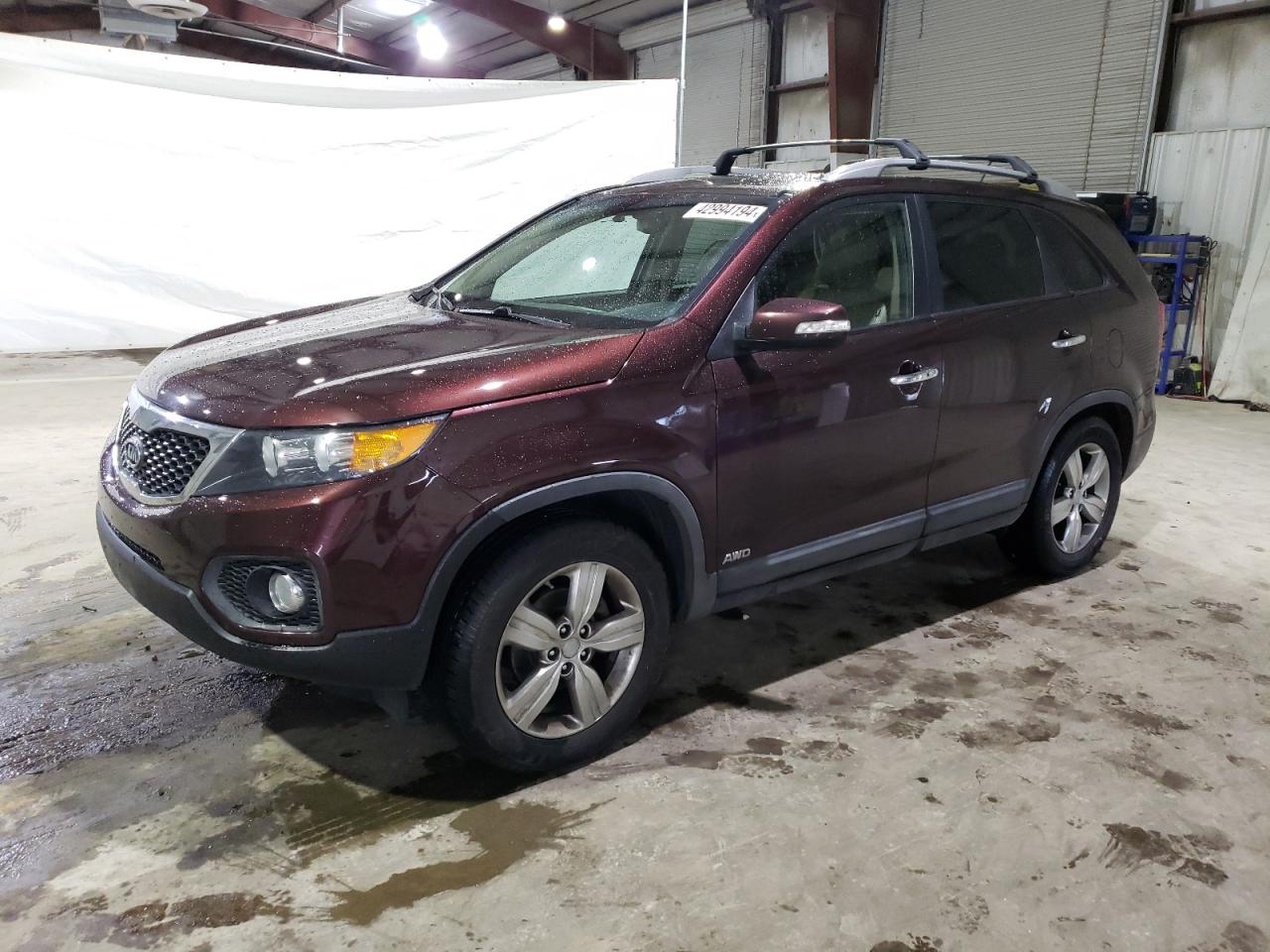 kia sorento 2013 5xykuda28dg371623