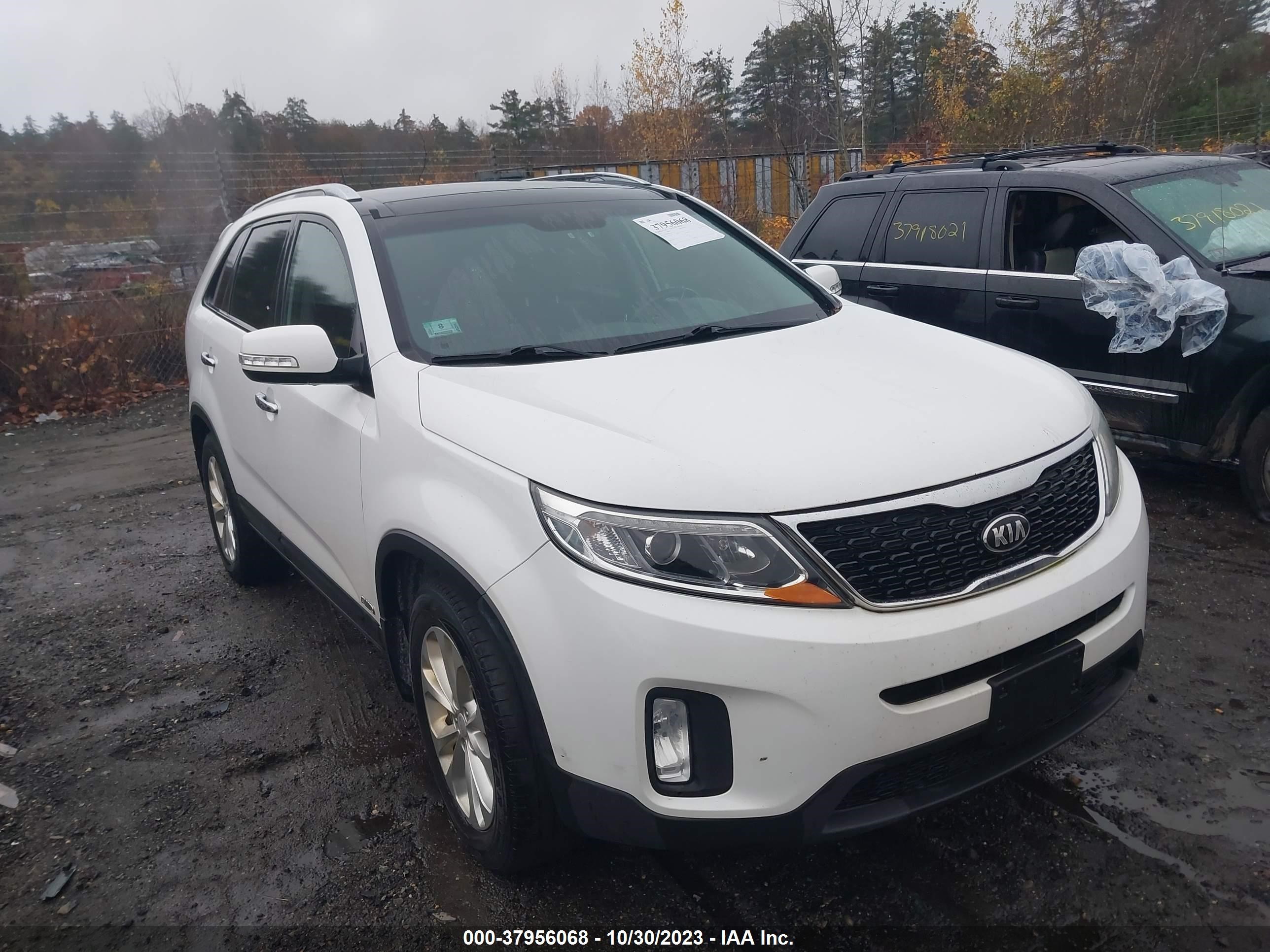 kia sorento 2015 5xykuda72fg623316