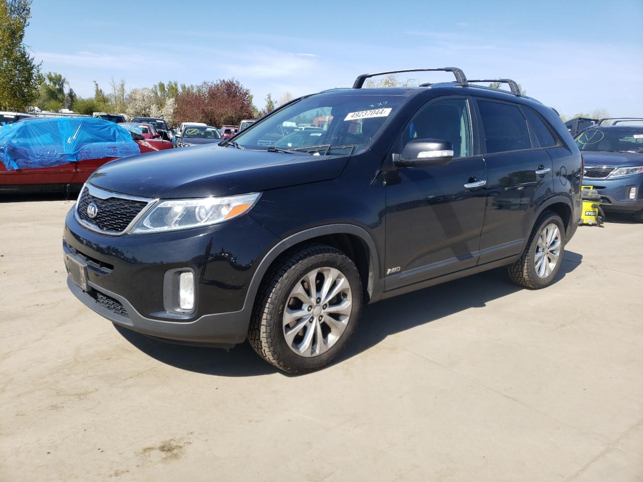 kia sorento 2014 5xykuda7xeg543079