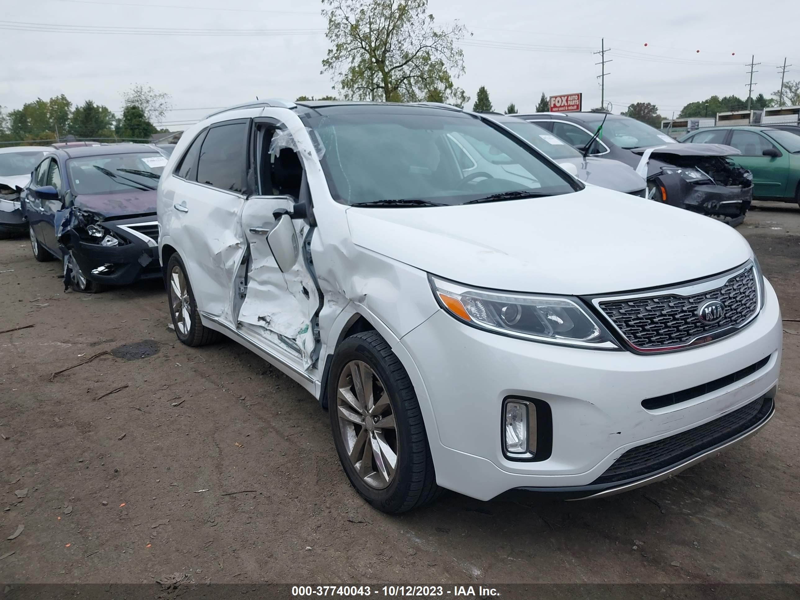 kia sorento 2014 5xykw4a73eg491756