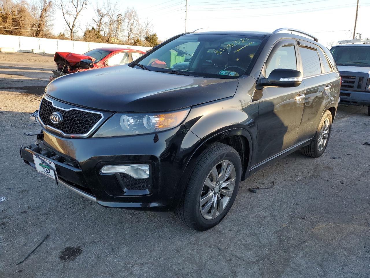 kia sorento 2013 5xykwda28dg384673