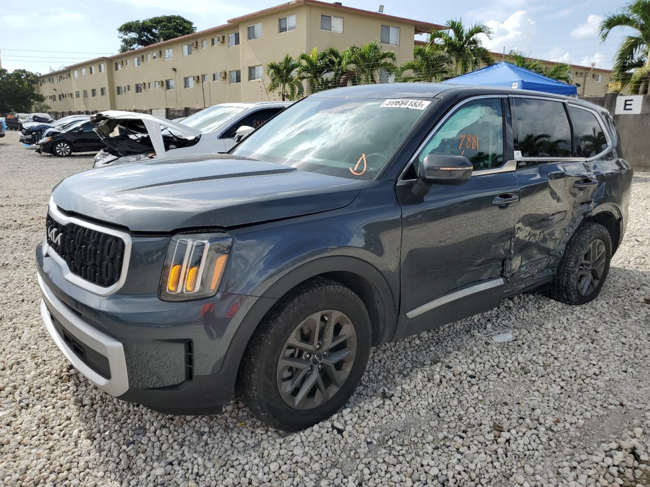 kia telluride 2023 5xyp24gc4pg336318