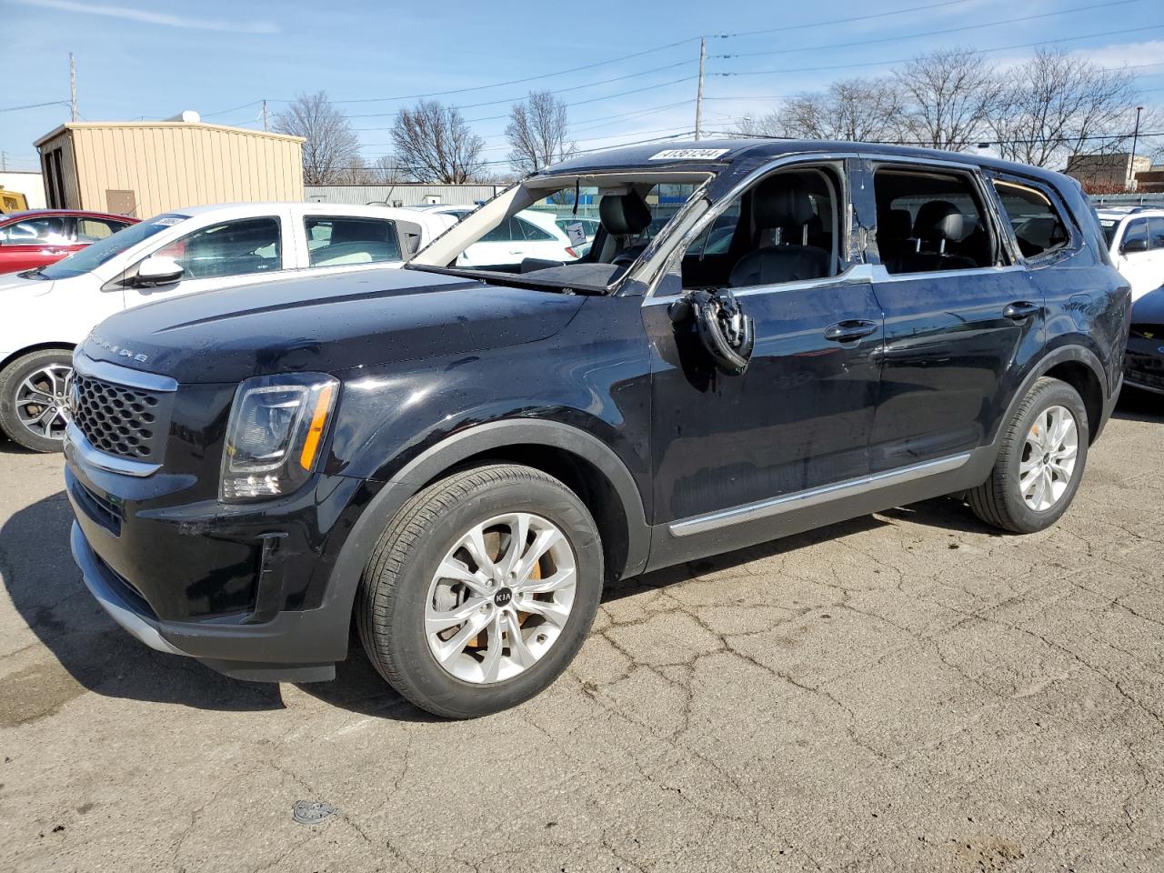 kia telluride 2021 5xyp24hc7mg176560