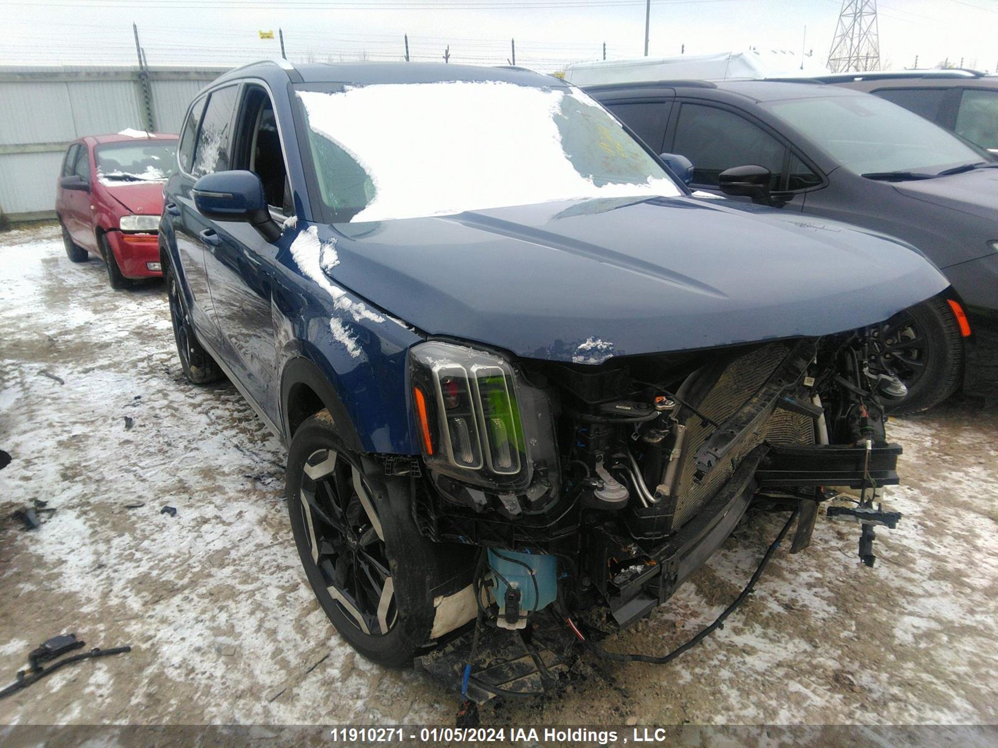 kia telluride 2023 5xyp3dgc1pg342333