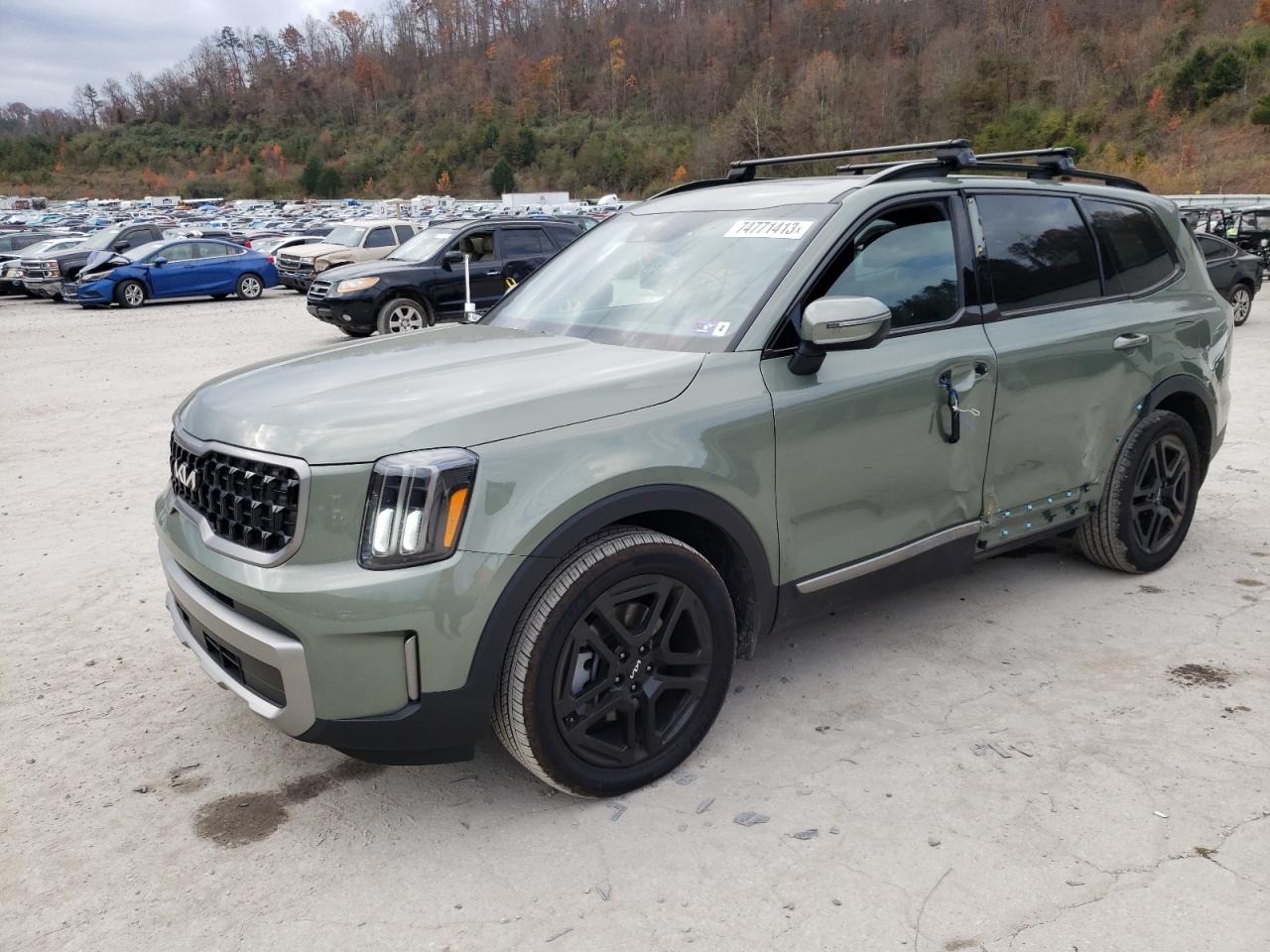 kia telluride 2023 5xyp3dgc8pg397586