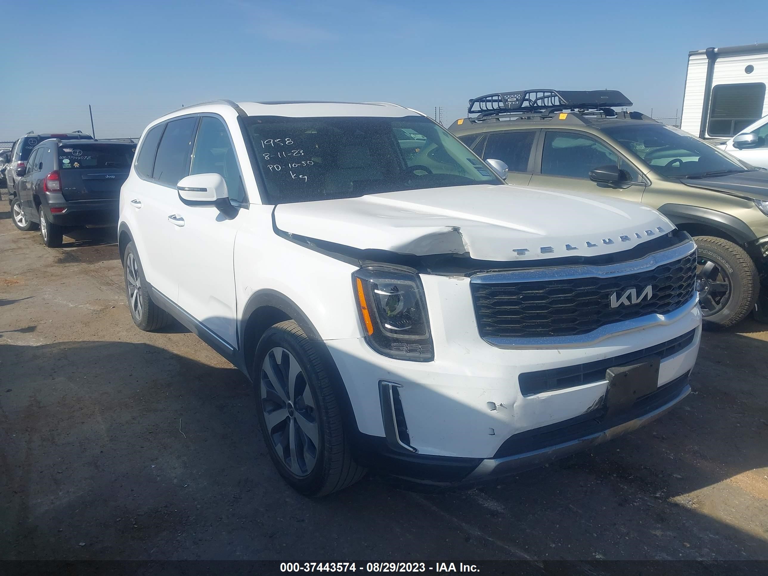 kia telluride 2022 5xyp64hc3ng241958