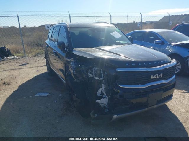 kia telluride 2022 5xyp6dhc5ng241458