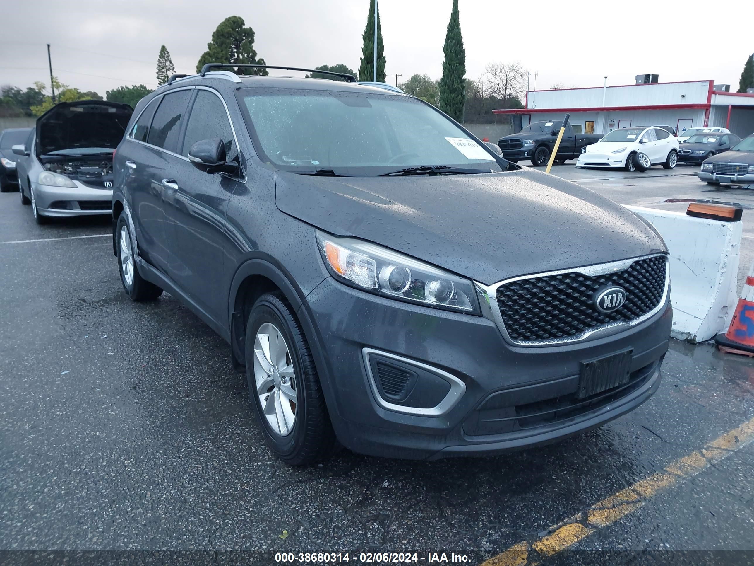 kia sorento 2016 5xypg4a30gg135493