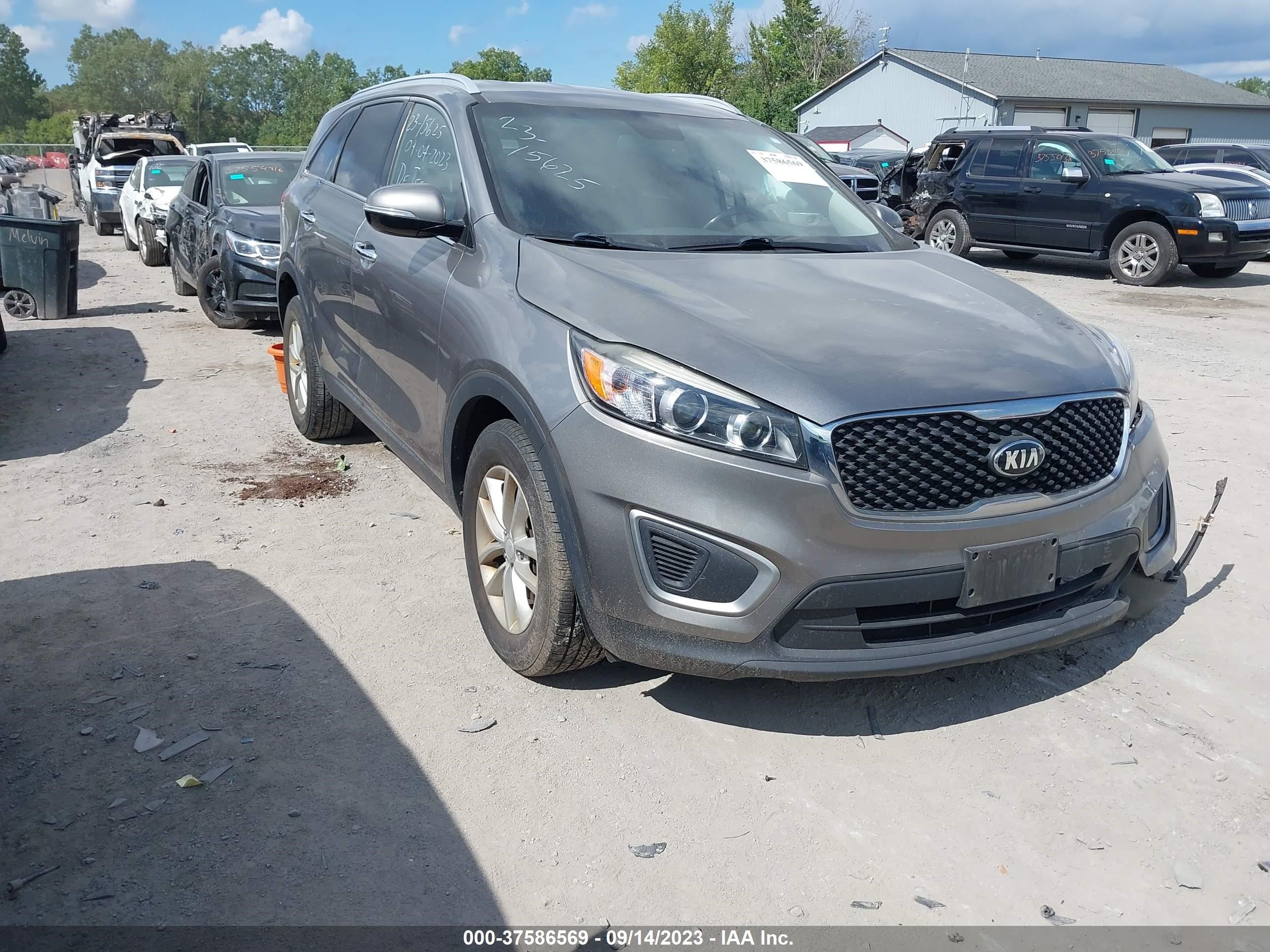 kia sorento 2016 5xypg4a31gg119562