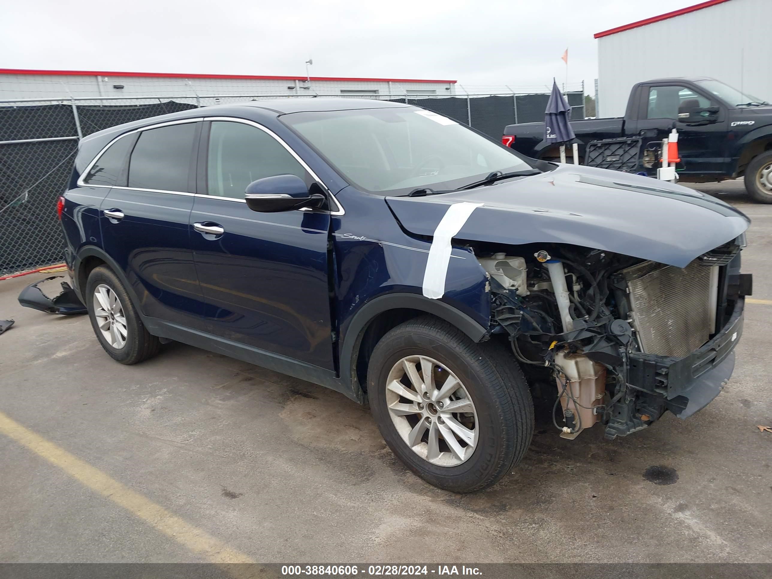 kia sorento 2019 5xypg4a31kg504872