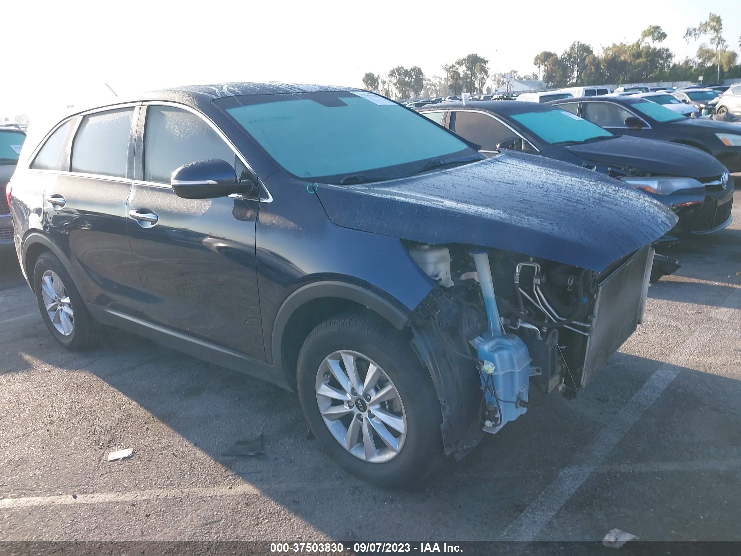 kia sorento 2019 5xypg4a31kg513913