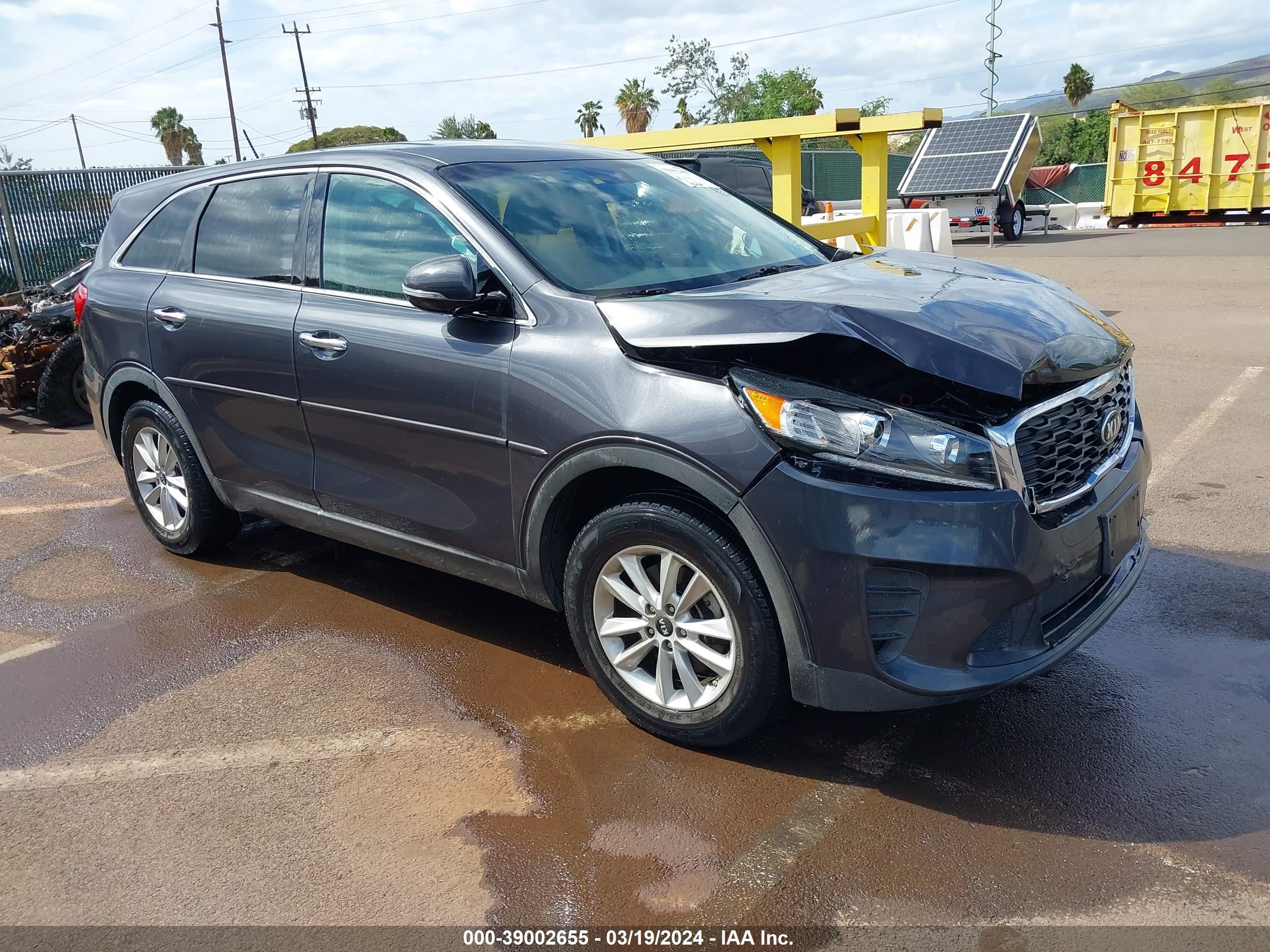 kia sorento 2019 5xypg4a32kg448375