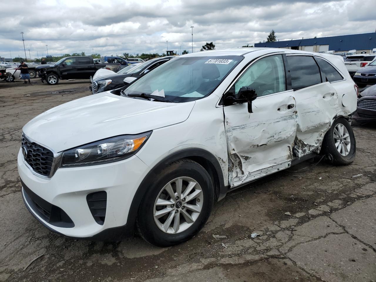 kia sorento 2019 5xypg4a33kg501195