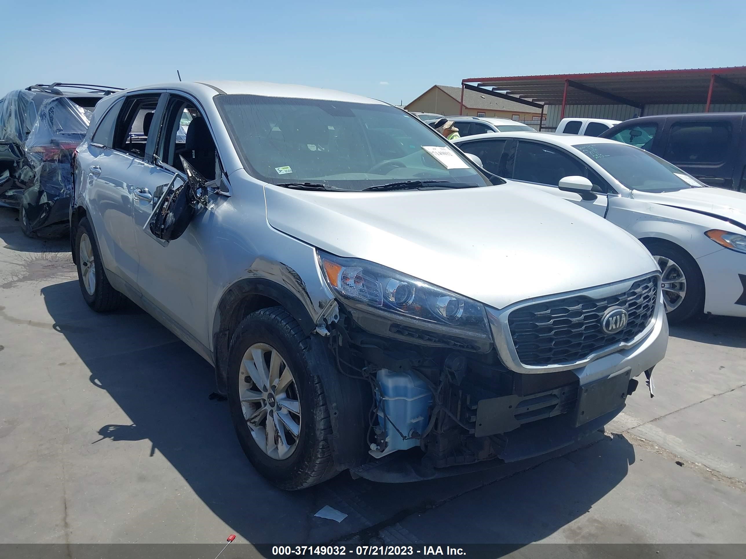 kia sorento 2019 5xypg4a33kg581436