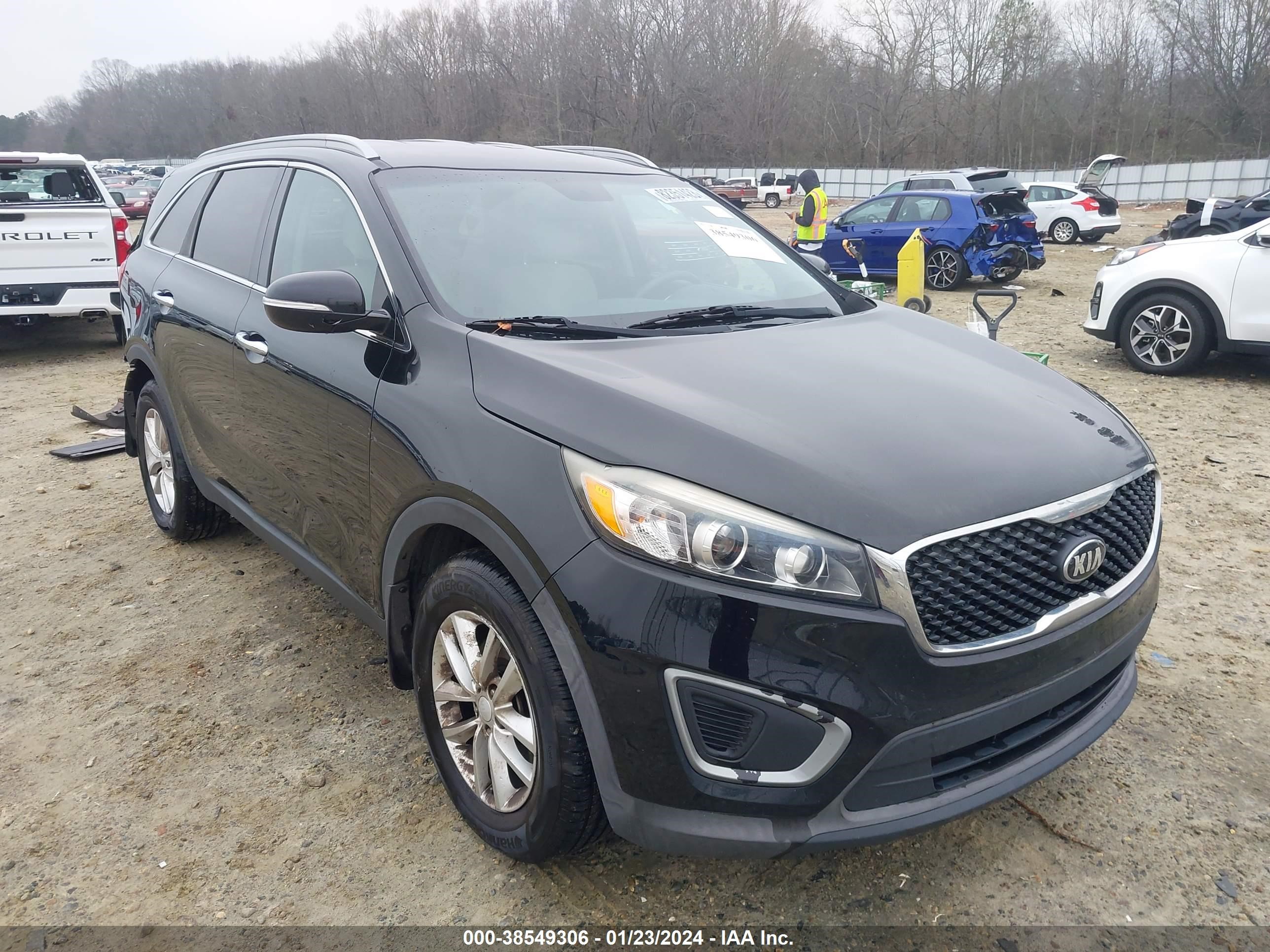 kia sorento 2017 5xypg4a34hg201545