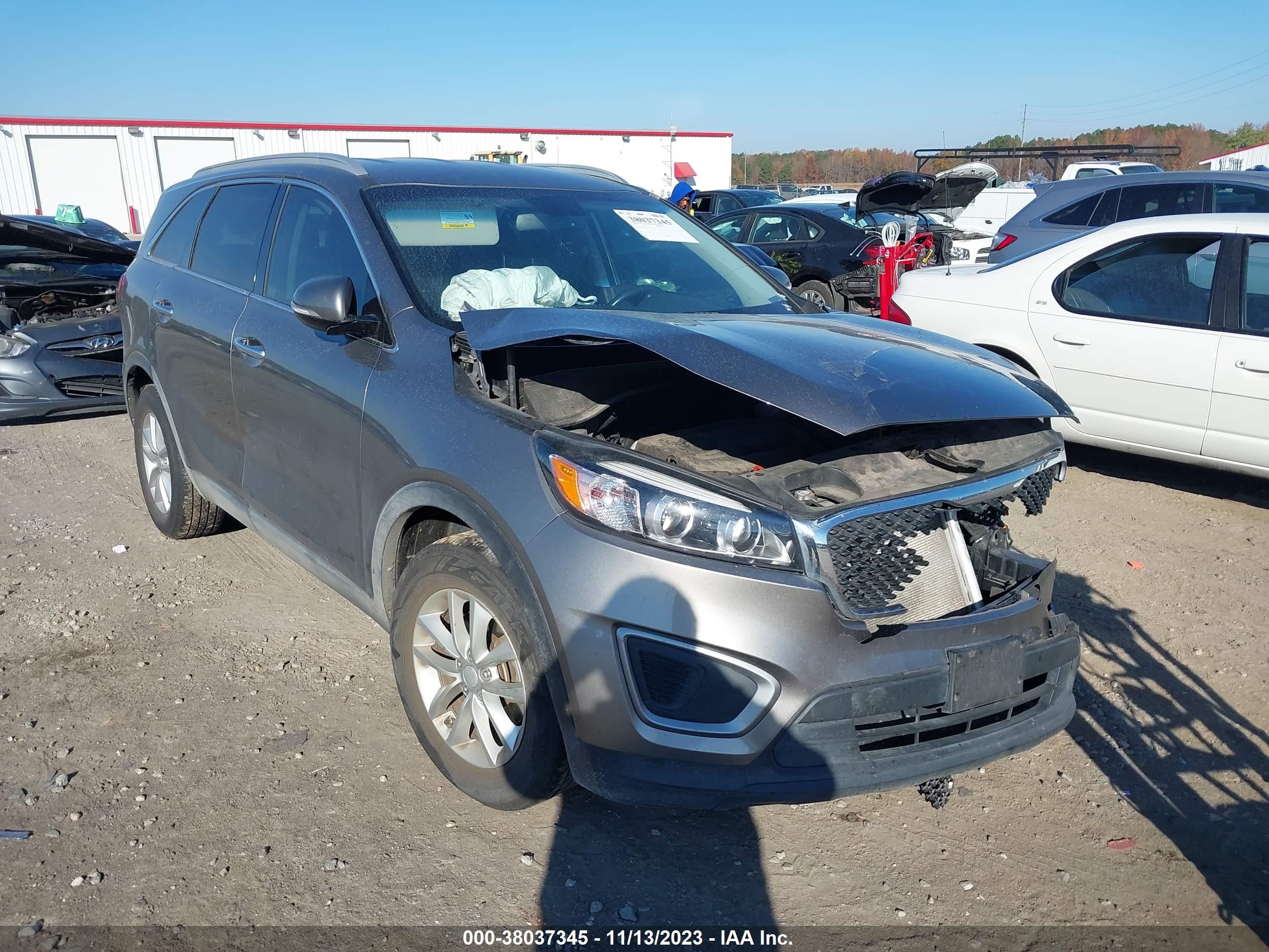 kia sorento 2016 5xypg4a35gg076800