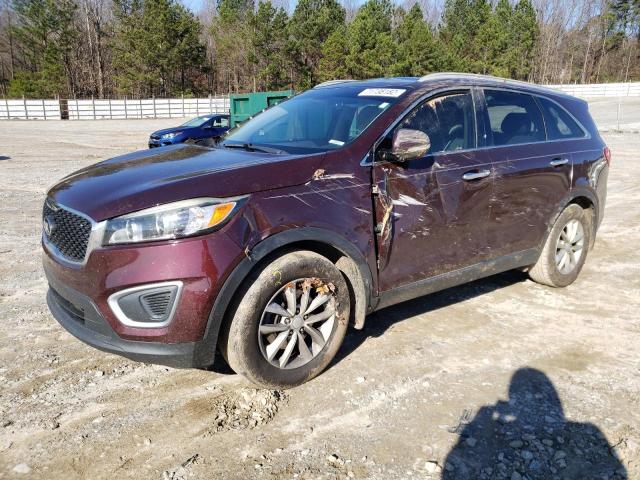 kia sorento lx 2017 5xypg4a35hg243772