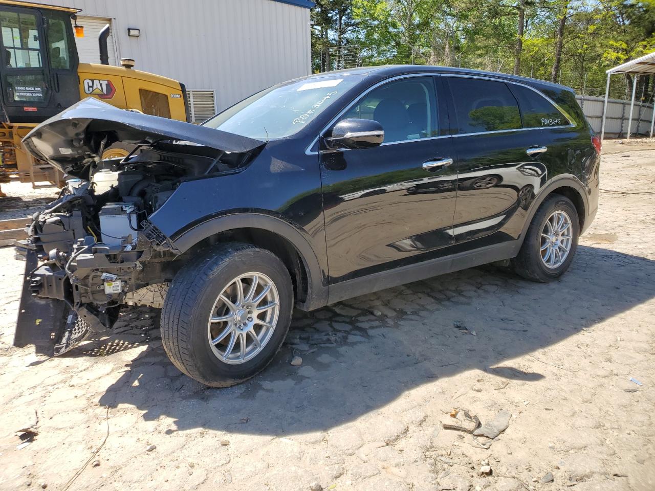 kia sorento 2018 5xypg4a35jg351105