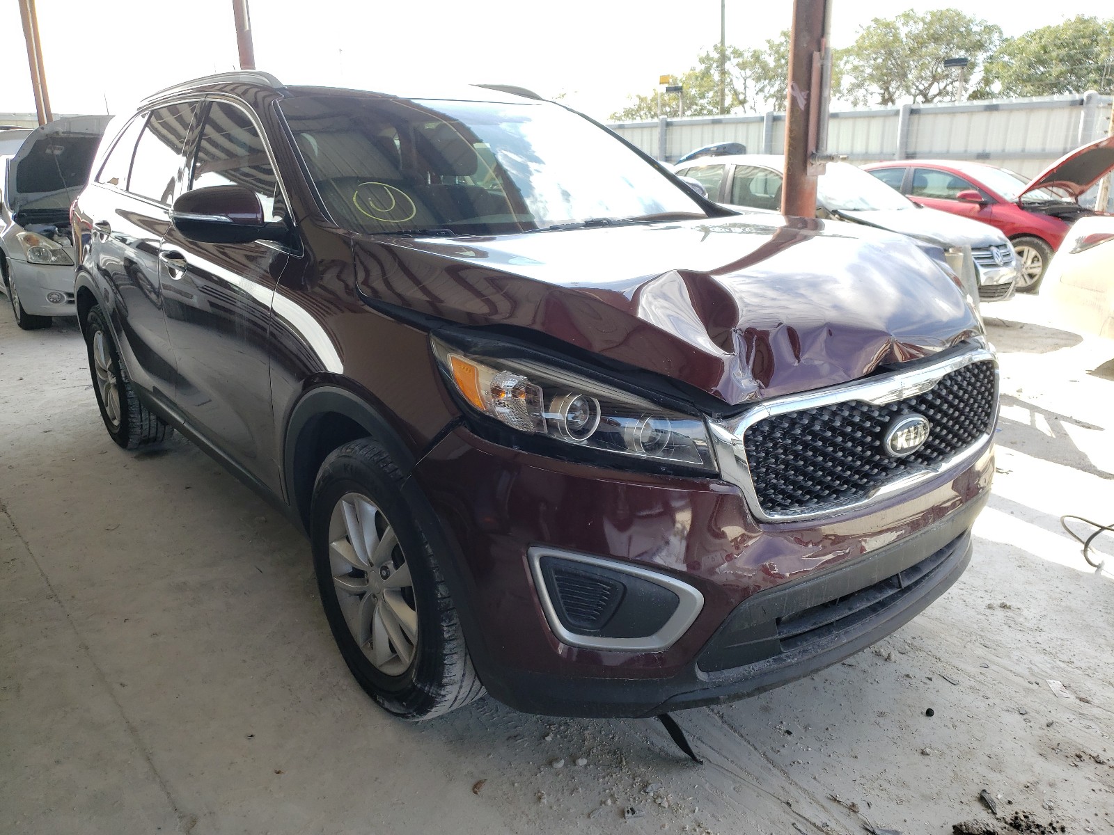 kia sorento lx 2017 5xypg4a38hg235455