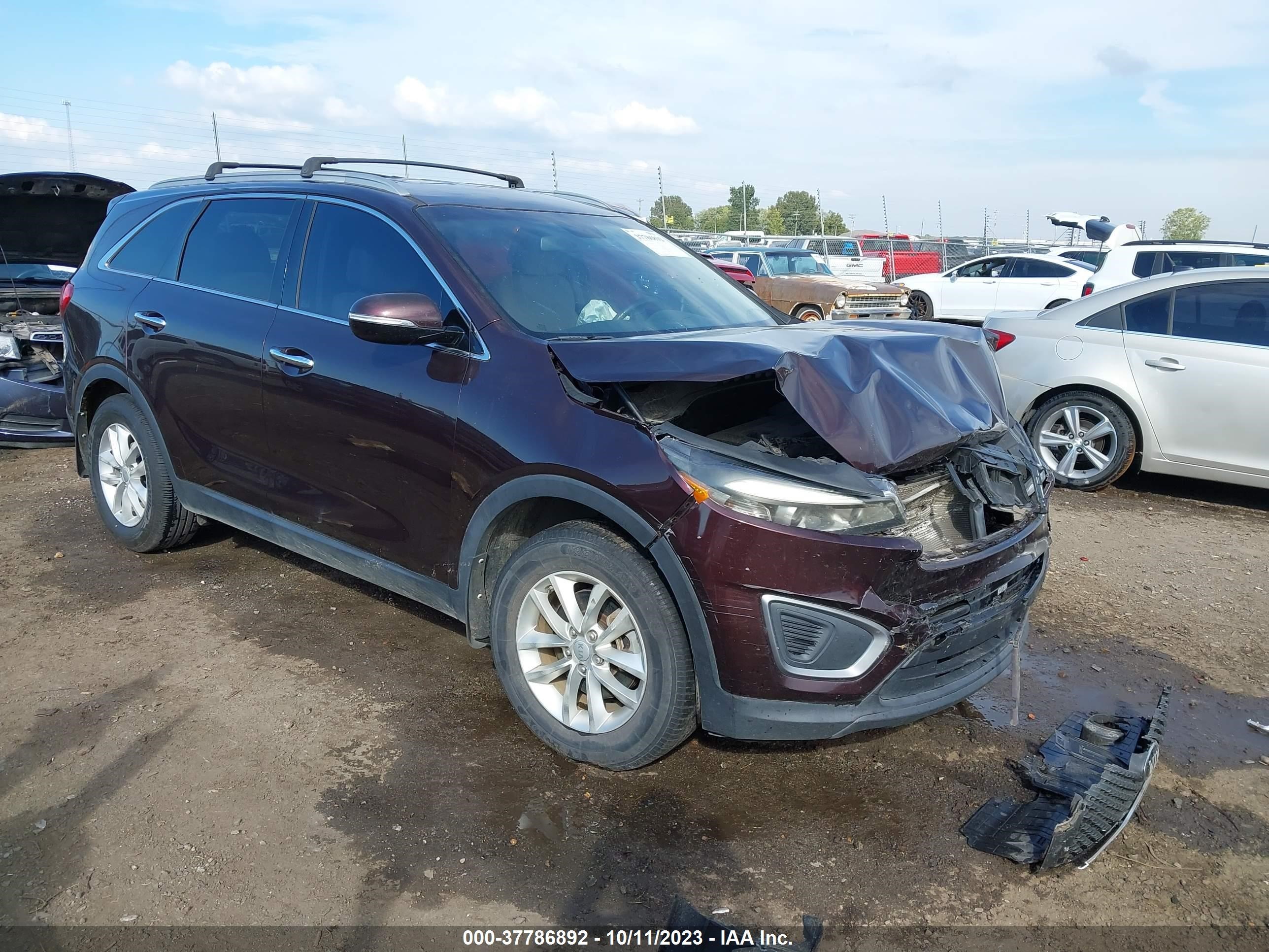 kia sorento 2016 5xypg4a3xgg041282