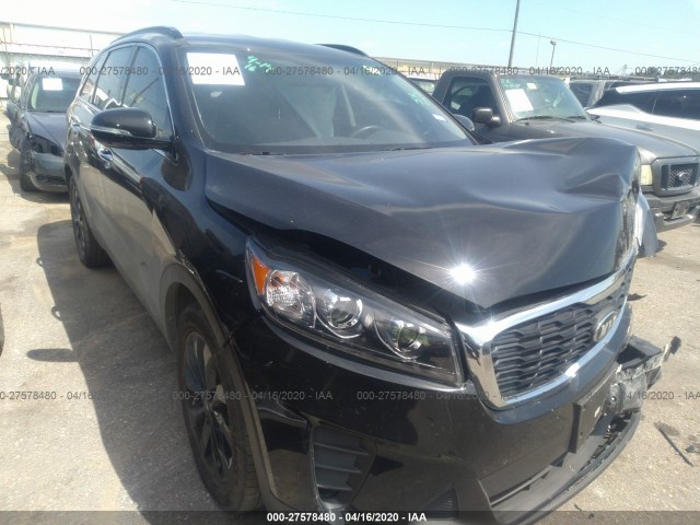 kia sorento 2019 5xypg4a55kg608248