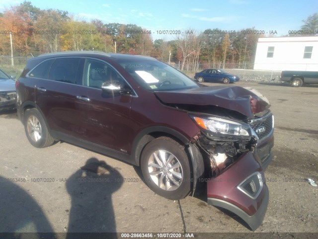 kia sorento 2016 5xypgda30gg151418