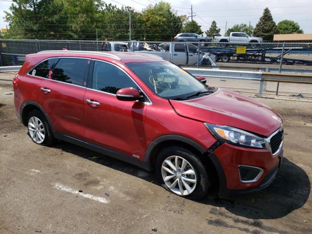 kia sorento lx 2018 5xypgda30jg374615