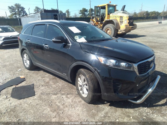 kia sorento 2019 5xypgda31kg447394