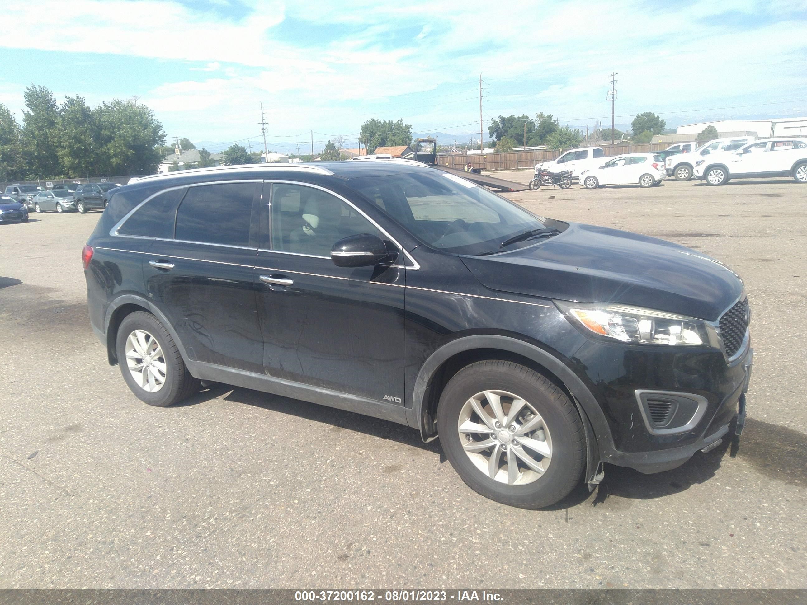 kia sorento 2017 5xypgda33hg219888