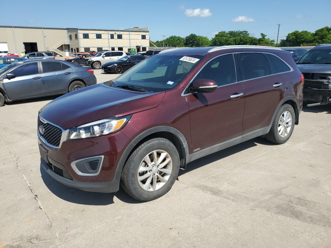 kia sorento 2017 5xypgda34hg247179