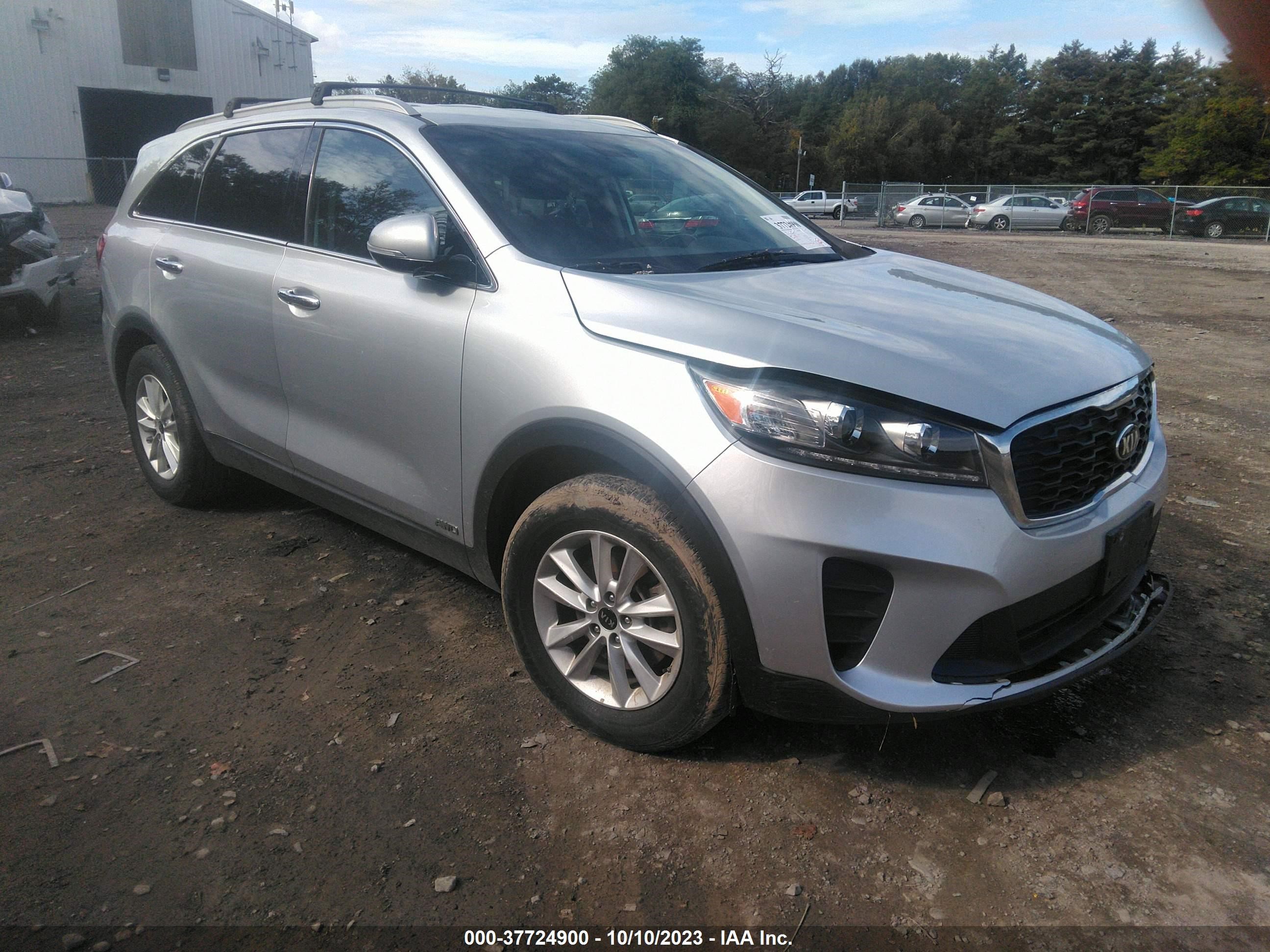 kia sorento 2019 5xypgda34kg439905