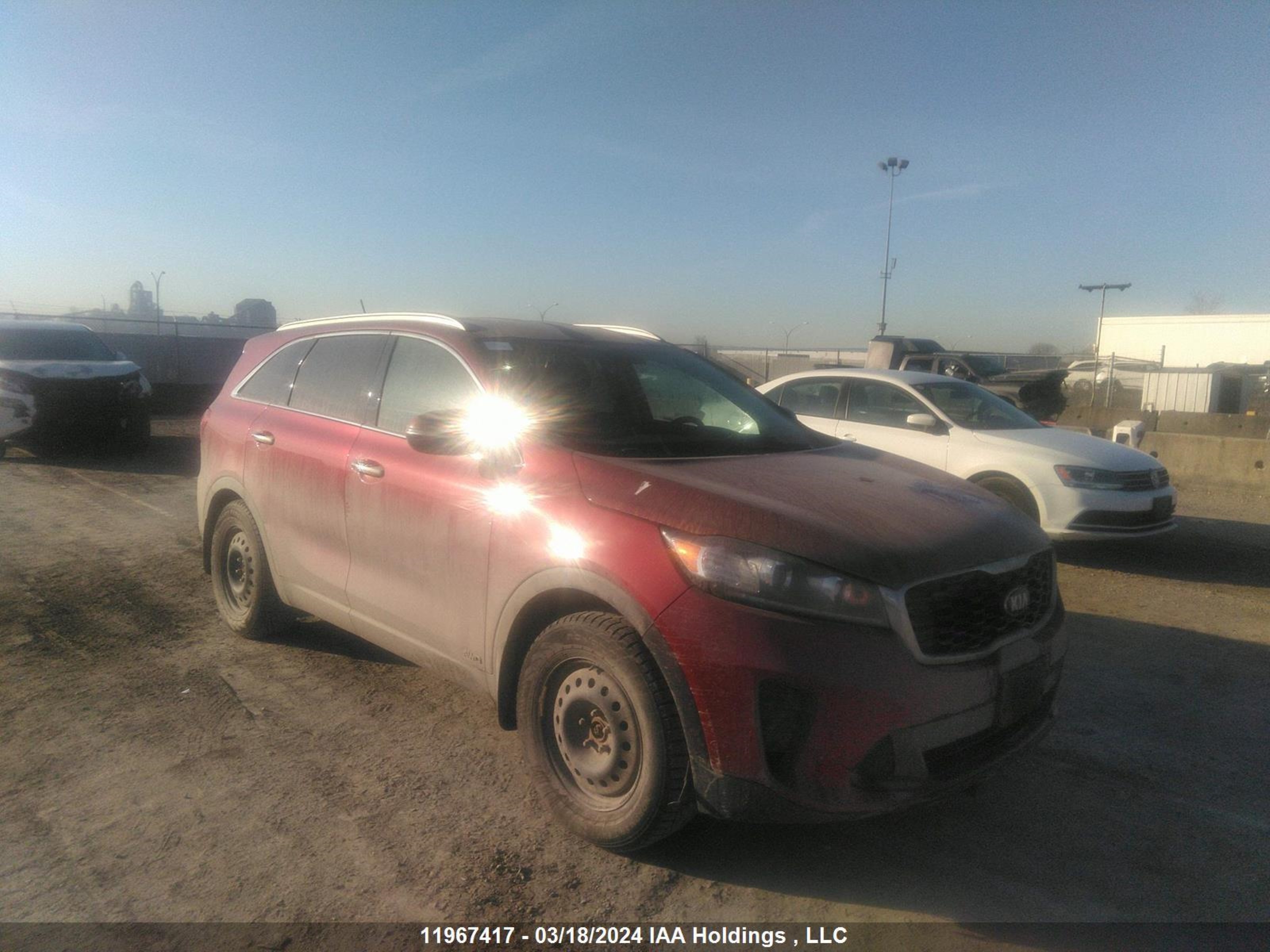 kia sorento 2019 5xypgda34kg528177