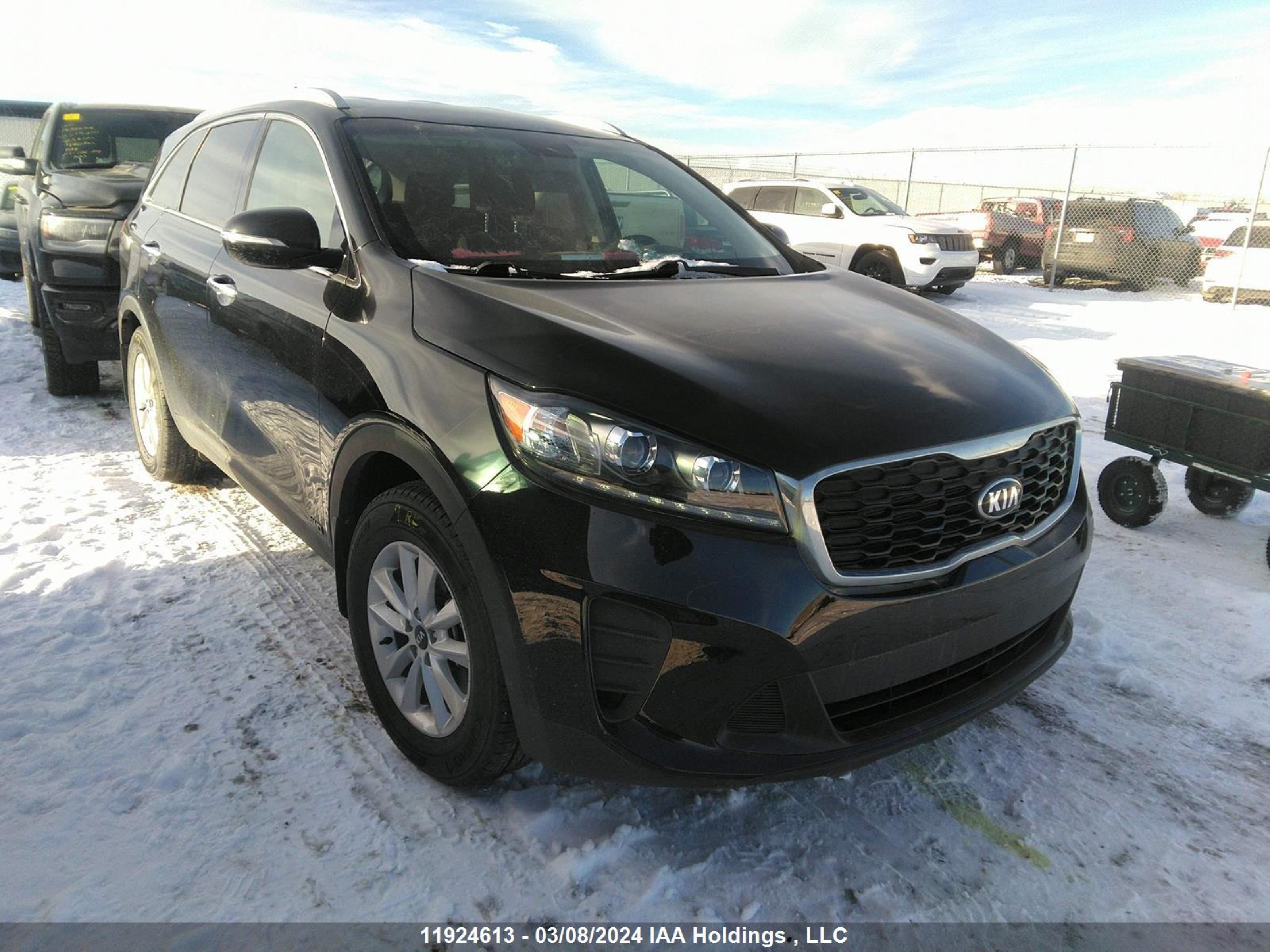 kia sorento 2019 5xypgda36kg468645