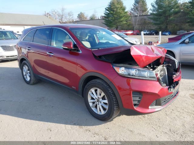 kia sorento 2019 5xypgda36kg574755